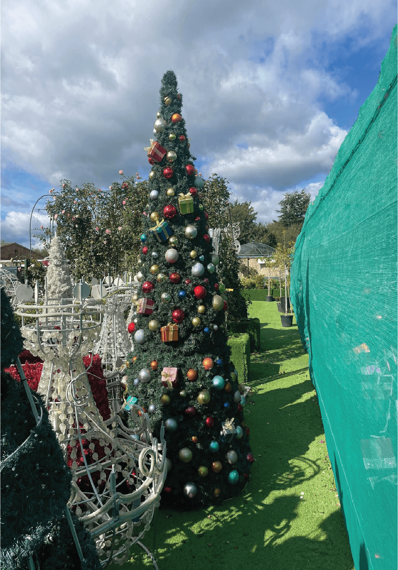 Artificial Christmas trees