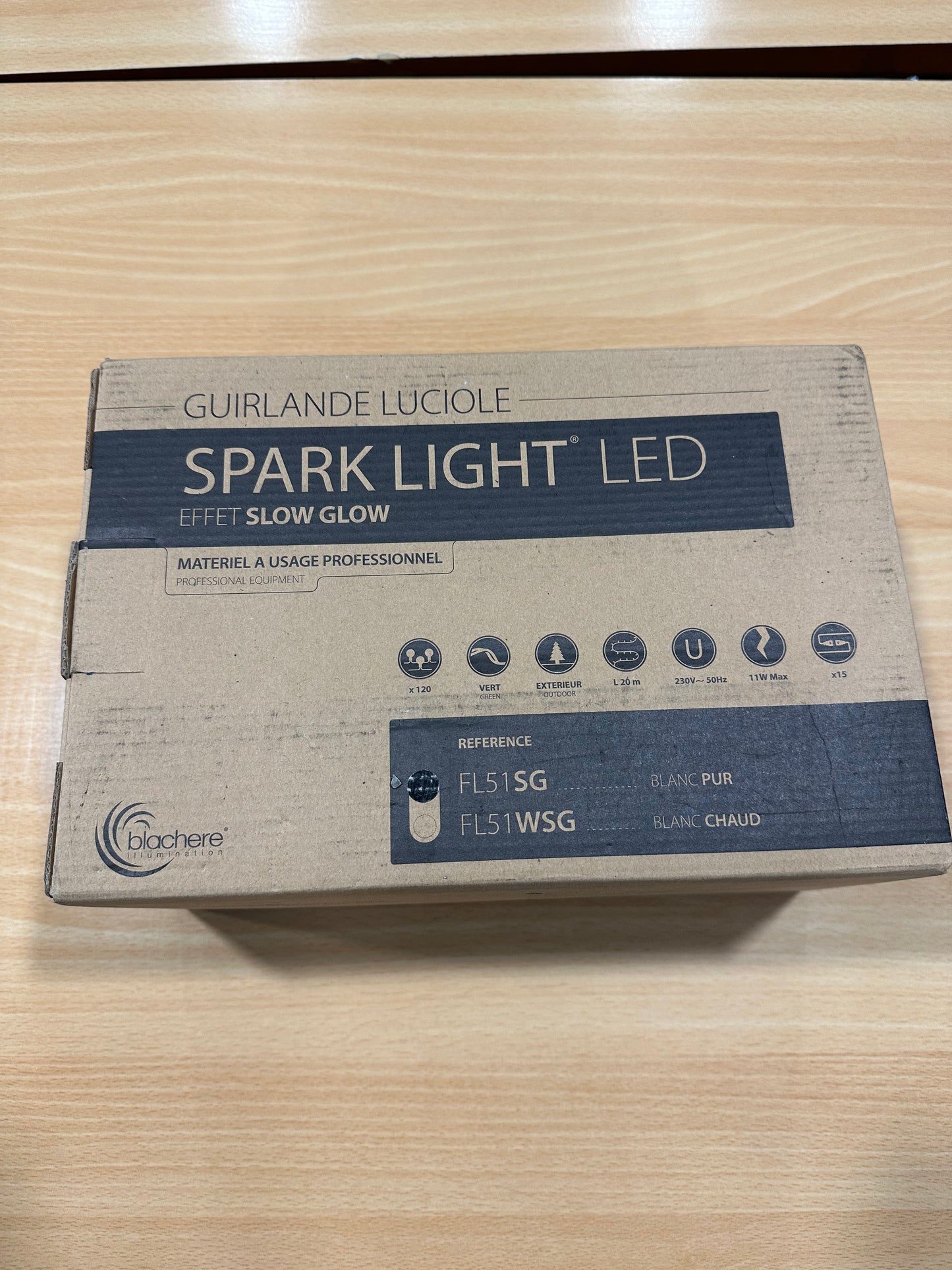 String Lights £4 PER METER - Sparklight LED SlowGlow - 230V - New High Quality Commercial Lights