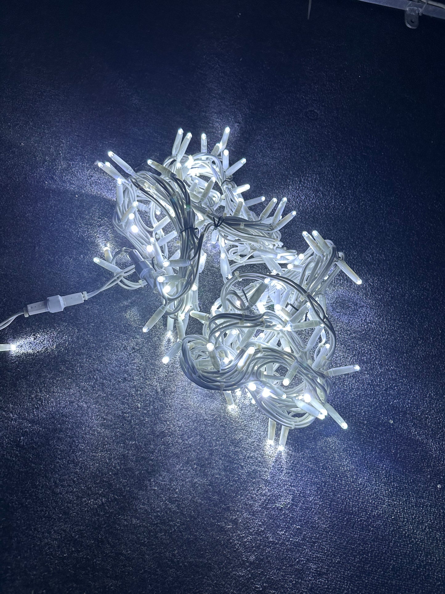 String Lights £2.50 PER METER - LED Sparklight Prue White - White Cable - 230V - 20M