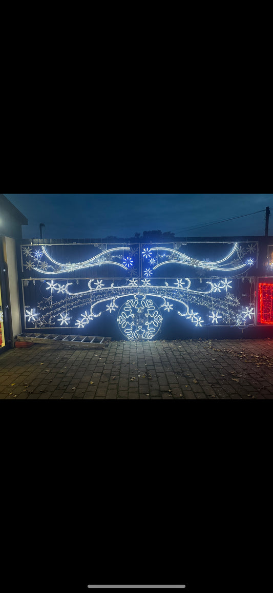 Bright White LED Christmas Lights - Full Set Normally £1,600 individually