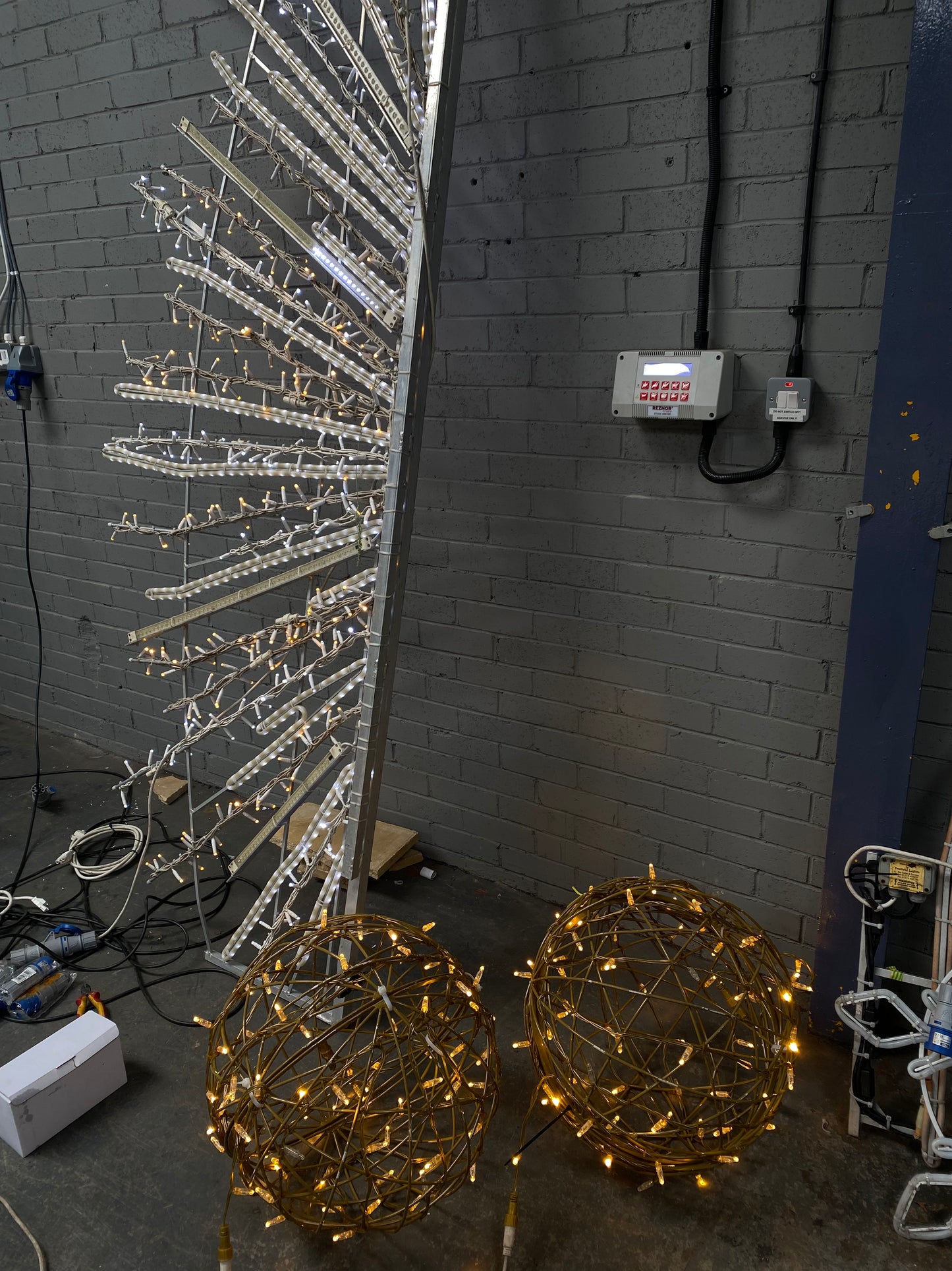 Christmas lights Leeds