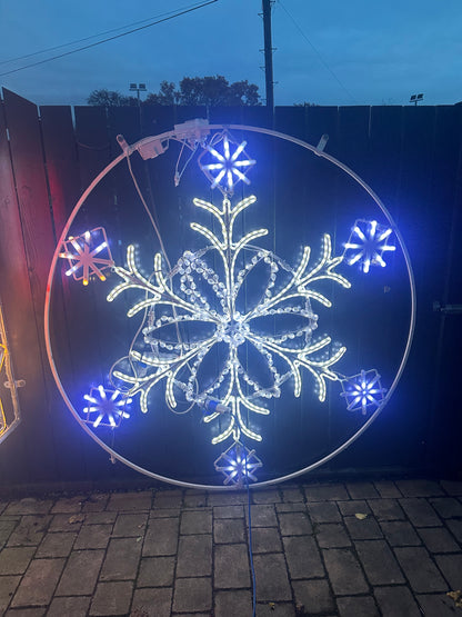 Small Snowflake Wheel