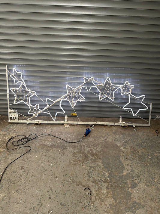 White LED Star Banner Lights