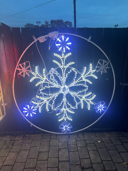 Small Snowflake Wheel