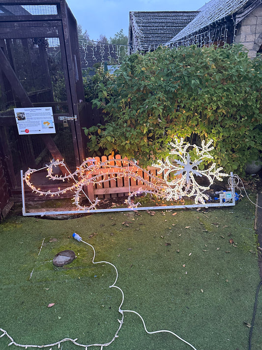 Banner / pole mounted light