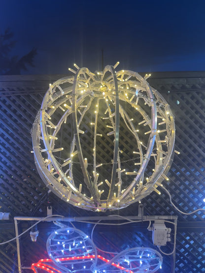 Small LED Yellow Ball - Christmas Lights for Sale